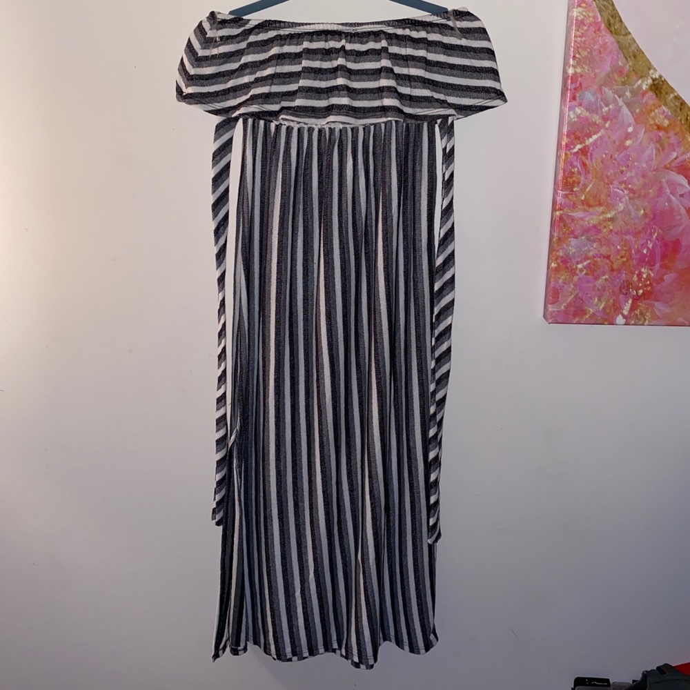 Off the shoulder dress